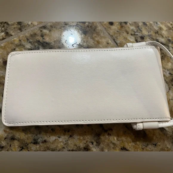 Celine White Phone Holster/Mini Crossbody - Picture 3 of 3